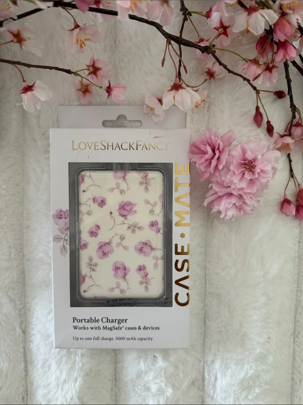 LoveShackFancy x Casemate Portable Charger Magnetic